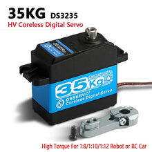 1X 35kg high torque Coreless motor servo Metal gear digital and Stainless Steel gear servo arduino servo for Robotic DIY,RC car