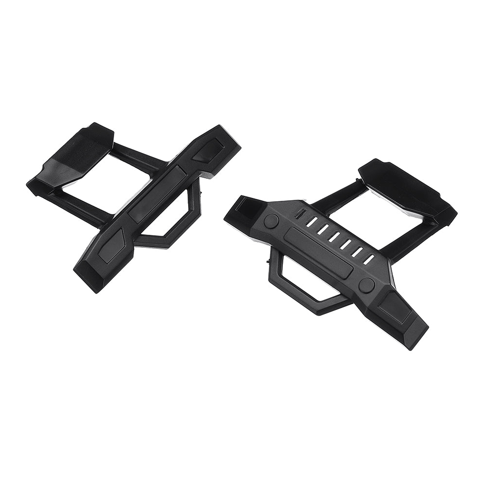 BONKZEBU - Amortisseur Chromé RC 1/18 Avec Chapeau De Remplacement – Compatible HS 18301/18302/18311/18312 – 2 Pièces