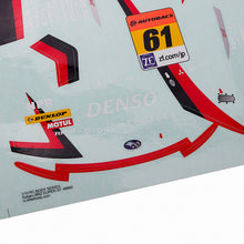 Killerbody 48739 DIY Sticker Decals Sheet for SUBARU BRZ R&D SPORT 1/10 RC Car Body Shell 