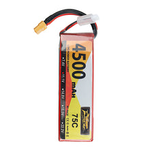ZOP Power 11.1V 4500mAh 75C 3S Lipo Battery XT60 Plug for RC Drone Car Boat Helicopter Airplane