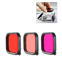 RUIGPRO Diving Lens Filter Red / Pink / Purple For GoPro Hero 8 FPV Action Camera