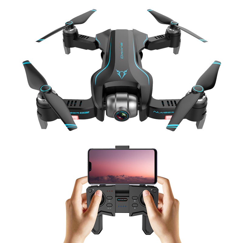 FUNSKY S20 WIFI FPV With 4K HD Camera GPS Positioning Mode Intelligent Foldable RC Drone Quadcopter RTF