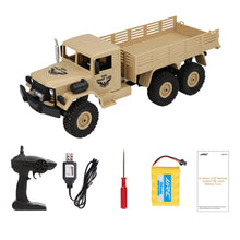JJRC Q63 1/16 2.4G 6WD Off-Road Transporter Military Truck Crawler RC Car RTR