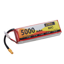 ZOP Power 11.1V 5000mAh 80C 3S Lipo Battery XT60 Plug for RC Racing Drone