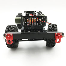 6PCS WPL B36 Upgraded Metal Front Bumper Kit 1/16 Rc Car Spare Parts 