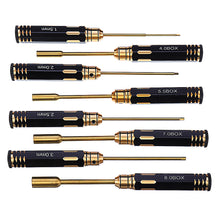 Yunzhong 16Pcs Hex Phillips Screw Flat Nut Screwdriver Tools with Bag for RC Model