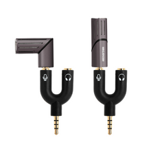 Micro Folding Microphone Vlog Recording Microphone 90 Degree Rotation Compatible with IOS /iphone/ipad/Macbook/Android 