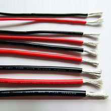 10m Soft Silicon Cable Wire 24AWG Heatproof Flexible Black/White/Red/Green/Blue For RC Model Battery