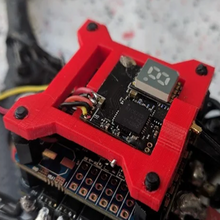 30.5X30.5mm URUAV Fixing Seat Mount FPV Transmitter Receiver Mount for Eachine VTX03 +FrSky XSR Combo 