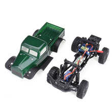 K1 1/18 2.4G 4WD RC Car Electric Off-Road Full Proportional Crawler with LED Light RTR Model 