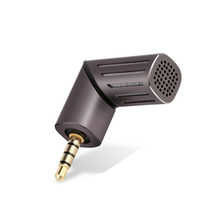 Micro Folding Microphone Vlog Recording Microphone 90 Degree Rotation Compatible with IOS /iphone/ipad/Macbook/Android 