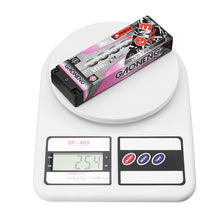 Gaoneng 7.6V 6000mAh 100C 2S HV 4.35V Lipo Battery 5.0mm Banana Plug T Plug for 1:10 RC Car Boat