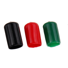 15Pcs Fishbonne XT60 T Connector Protector Plug Red/Green/Black Color Rubber Terminal Insulated Protective Cover Caps Case for Lipo Battery