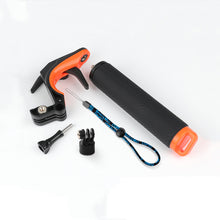 2-IN-1 Waterproof Pistol Shutter Trigger Kit Floating Hand Grip for GoPro Xiaomi Yi 4K SJCAM SJ4000 Action Sport Camera