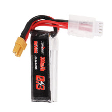 2Pcs URUAV 11.4V 300mAh 80C/160C 3S Lipo Battery XT30 Plug for FPV RC Drone
