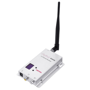 Partom 1.2G 12CH 200mW Wireless FPV Transmitter With Fox-R02 12CH FPV Receiver Combo For RC Drone Airplane Long Range