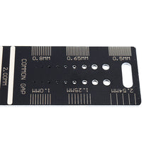 Hamo 250mm Scale Straight Ruler Degree Brass Protractor Multifunction Measuring Tool for RC Drone FPV Racing