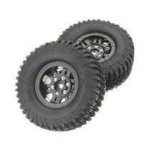 4Pcs AUSTAR AX-3020D 1.9 Inch 103mm RC Car Tires With Hub For 1/10 D90 SCX10 CC01 RC Car Crawler