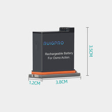 RUIGPRO 4.4V 1300mAh Rechargeable Battery for DJI OSMO Action Sport Camera Accessories