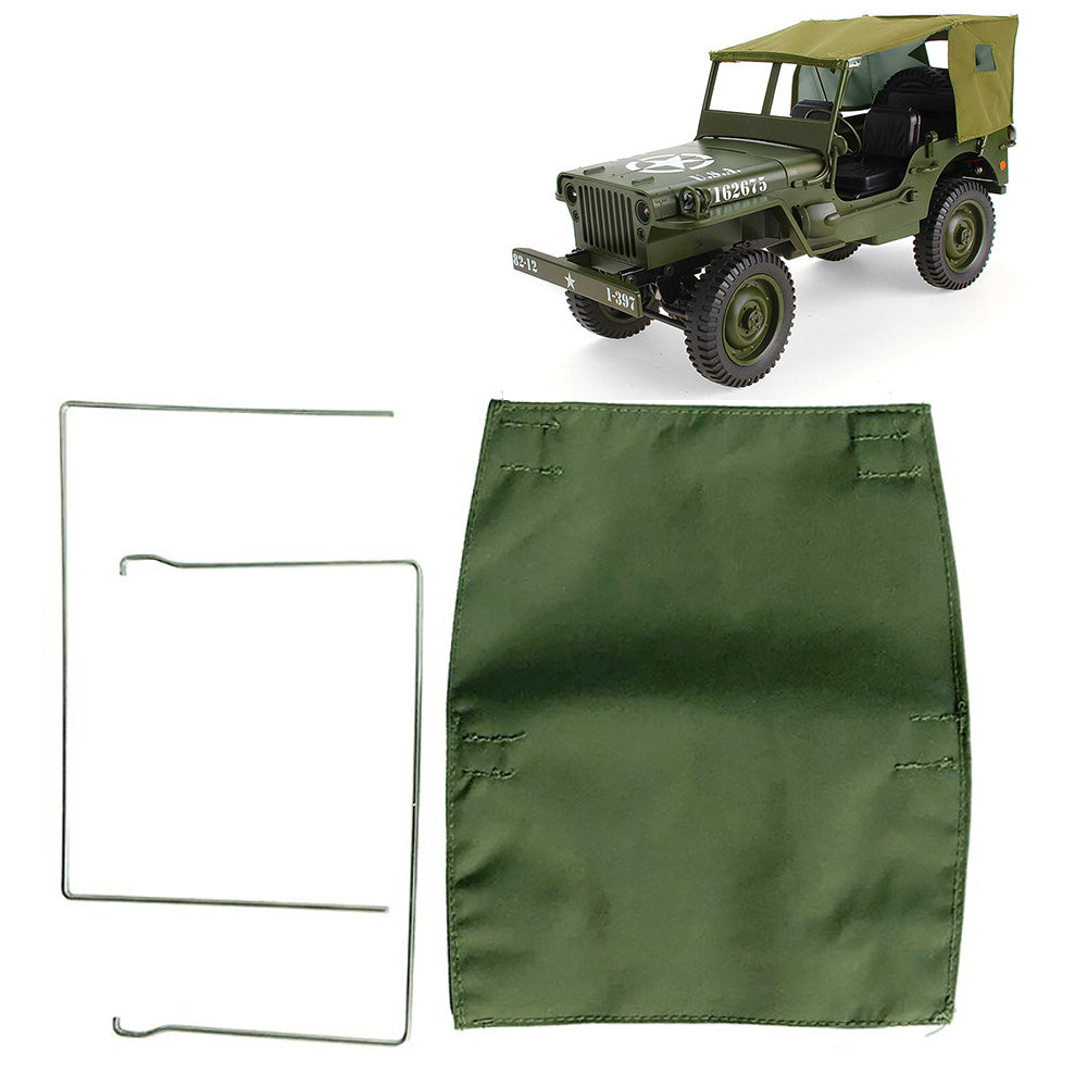JJRC Q65 Canopy For 1/10 Jedi Proportional Control Crawler Military Truck 4WD Off-Road RC Car Parts