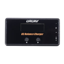 URUAV U3 18W 2A/3A Type-C Battery Balance Charger for 2-3S LiPO/LiHV/LiFe/Lilon Battery 