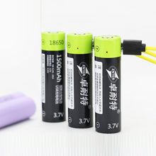 ZNTER 18650 3.7V 1500mAh USB Rechargeable 18650 Lipo Battery