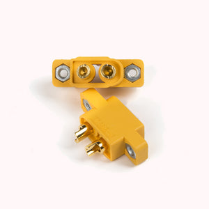 10pcs AMASS XT60E-M Mountable XT60 Male Plug for FPV Racing RC Drone Airplane Battery Cable