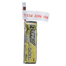 TATTU R-LINE 1.0 3.7V 500mAh 95C 1S Lipo Battery PH2.0 Plug for 100 to 180mm Multirotor FPV Drone 