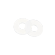 50Pcs M2 M2.5 M3 M4 White Plastic Nylon Washer Plated Spacer for RC Model