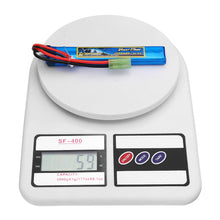Giant Power 7.4V 1300mAh 2S 15C LiPo Battery AIRSOFT Pack Mini-Tamiya Plug