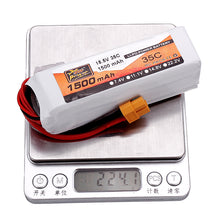 ZOP Power 18.5V 1500mAh 35C 5S Lipo Battery XT60 Plug for FPV RC Drone