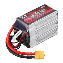 BT 22.2V 1300mAh 100C 6S Lipo Battery XT60 Plug for RC Racing Drone