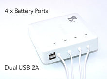 6 In 1 Multi Battery Dual USB Remote Controller Phone Charger Hub Parallel For DJI Spark Drone