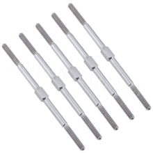 2pcs M3 X 86mm Steel Push Rod Hex Thread CW/CCW RC Airplane Spare Part