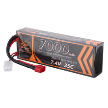 ZOP Power 7.4V 7000mAh 35C 2S2P Lipo Battery T Plug for RC Car RC Airplane