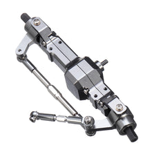 Titanium Color All Metal Front /Rear Bridge Axle For WPL HengLong 1/16 Military Truck RC Car Part