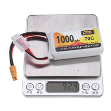 ZOP Power 11.1V 1000mAh 70C 3S Lipo Battery XT60 Plug for JJRC M02 RC Airplane