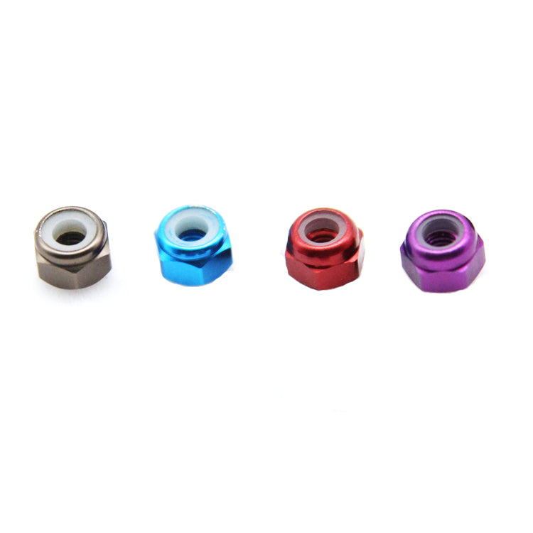 20 PCS M3 Screws Nut 6061 Meterial Nylon Glue Ring for RC FPV Racing Brushless Motor