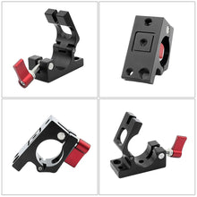 1/4 Screw Hot Shoe Ball Head Gimbal With 25mm-27mm Tube Clamp Clip Monitor Holder For DJI Ronin-M