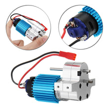 1PC Metal Transfer Gear Box W/ 370 Motor for WPL B-16 B-24 B-36 C24 JJRC Q60 Q61 4WD 6WD RC Car 