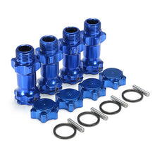  1/8 Aluminum Alloy 17mm Wheel Hex Hub Adapter Extension 30mm RC Car Parts Blue 