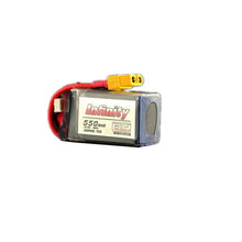 AHTECH Infinity 4S 14.8V 550mAh 70C Lipo Battery with XT60 Plug Connector for RC FPV Racing Drone