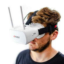 Emax Tinyhawk 5.8G 48CH Diversity FPV Goggles 4.3 Inches 480*320 Video Headset With Dual Antennas 4.2V 1800mAh Battery For RC Drone 