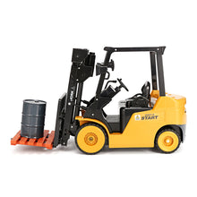 Ao Hai 3828 1/8 11CH Rc Car Forklift Truck With Light Music Demonstration Toy