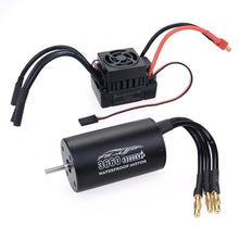 Surpass Hobby 3650 Waterproof 4Pole￠3.175mm Unsensed Brushless RC Car Motor+60A ESC For 1/8/10 Vehicle Models