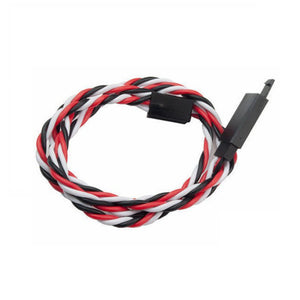 10PCS Amass 60 Core 30mm 30cm Anti-off Servo Extension Wire Cable 