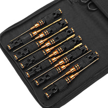 YZ 18pcs Screwdriver Repair Tool Set Hex Screwdriver Pliers Hole Opener Screws Tray