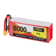 ZOP Power 14.8V 8000mAh 75C 4S Lipo Battery XT60 Plug for RC Car Quadcopter