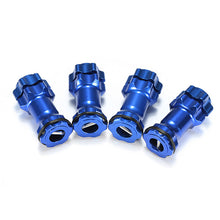 1/8 Aluminum Alloy 17mm Wheel Hex Hub Adapter Extension 30mm RC Car Parts Blue