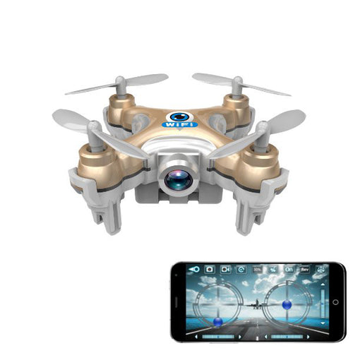 Cheerson CX-10W CX10W Mini Wifi FPV With Camera 2.4G 4CH 6 Axis LED RC Drone Quadcopter